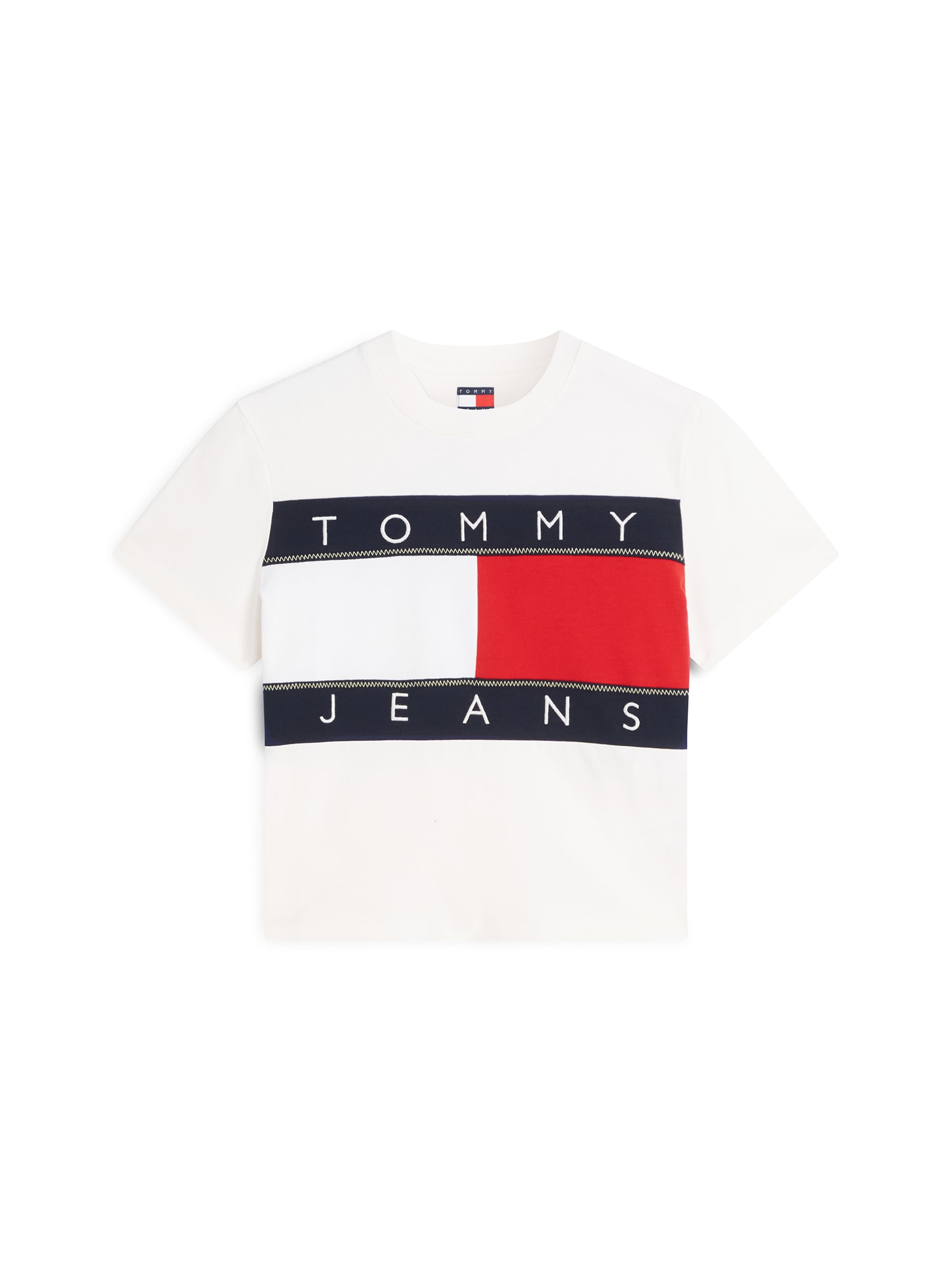 Tommy Jeans Paita laivastonsininen / punainen / valkoinen