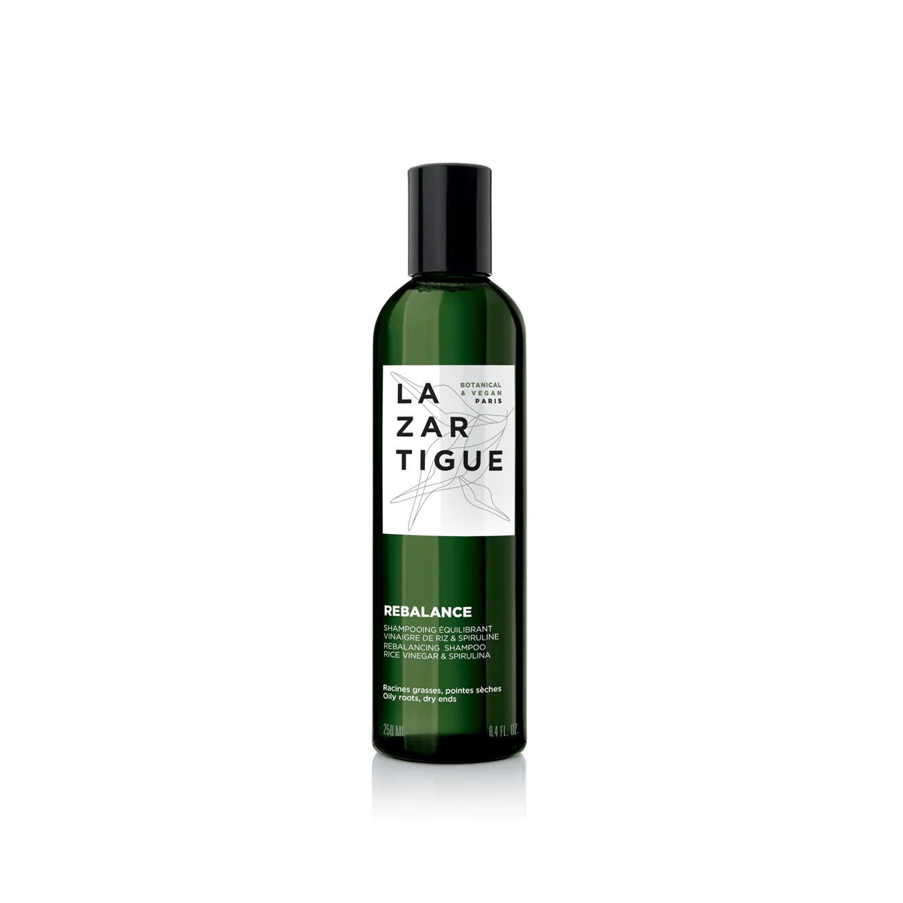 Lazartigue Rebalance tasapainottava shampoo riisiviinietikka & spirulina 250 ml