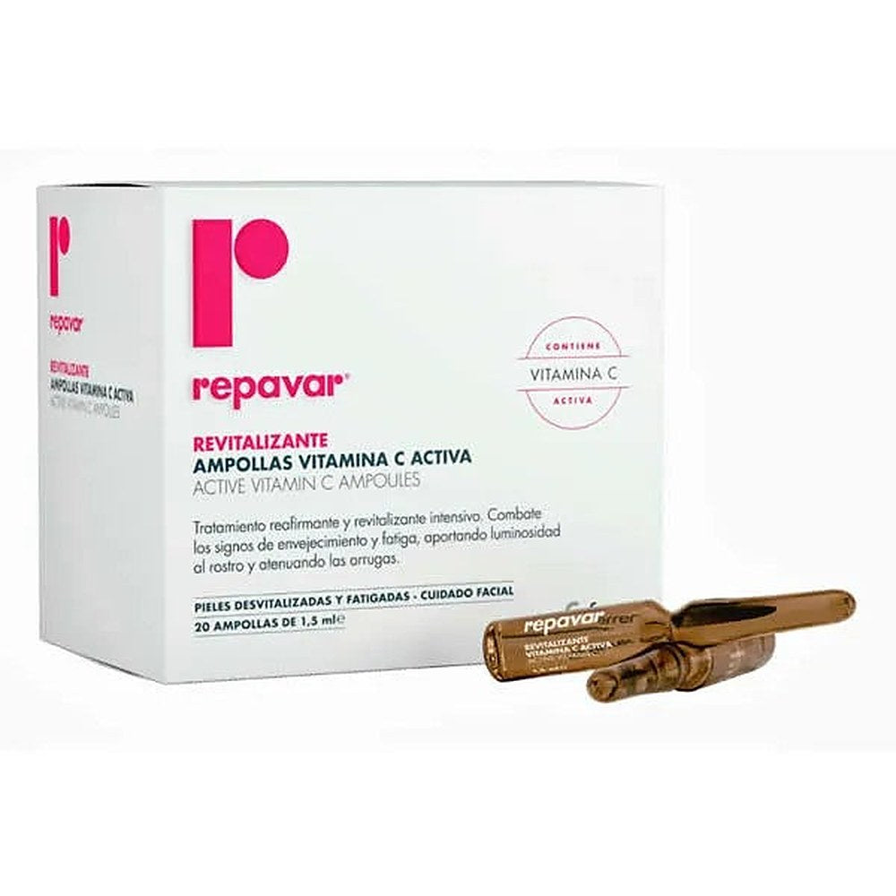 Repavar Revitalizing Active Vitamin C 20 injektiopulloa x 1,5 ml
