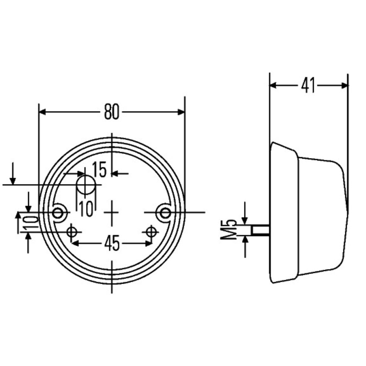 Vilkkuvalo HELLA 2BA 001 259-611