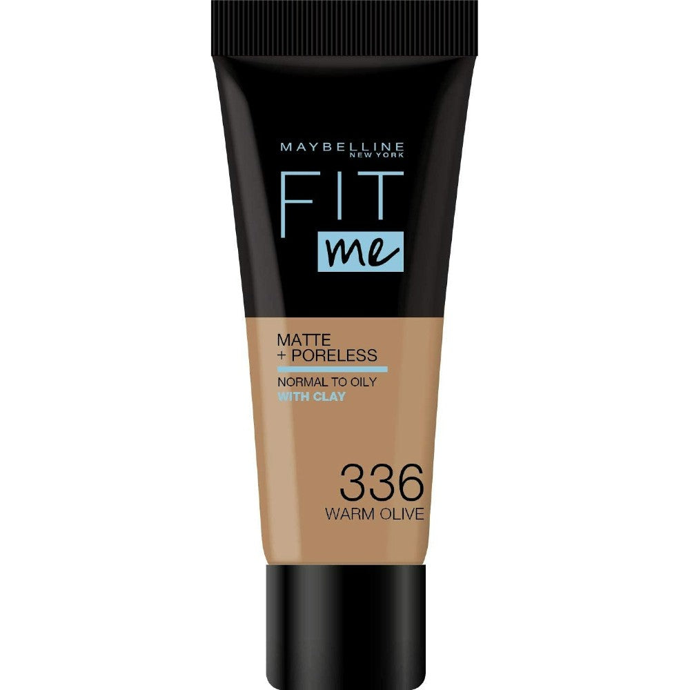 Maybelline Fit Me Matte + Poreless Liquid Foundation 336 Warm Olive 30ml