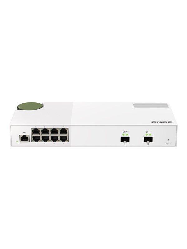 Qnap Qsw-m2108-2s Verkkokytkin Hallittu L2 2.5g Ethernet (100/1000/2500) Harmaa
