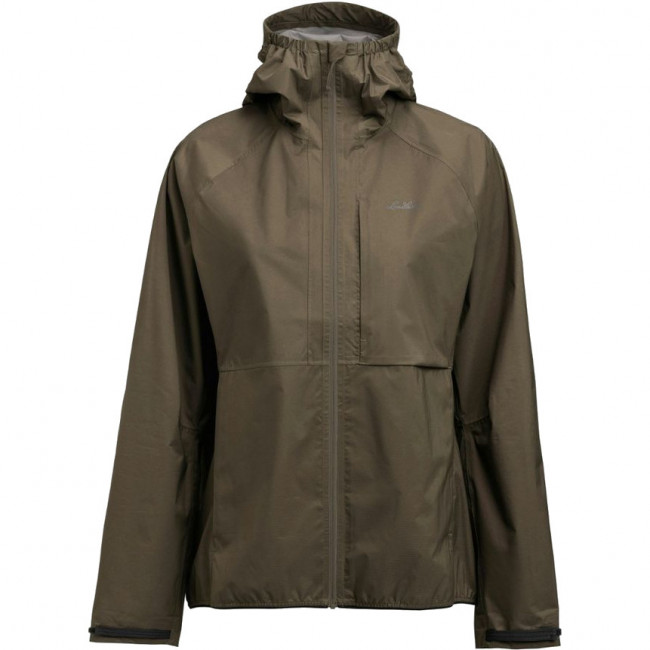 Lundhags Tived Waterproof Jacket, sadetakki, naiset, vihreä
