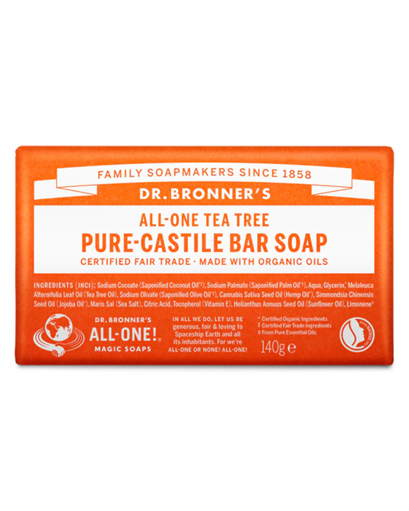 Dr. Bronner's BarSoap Teatree 140 g