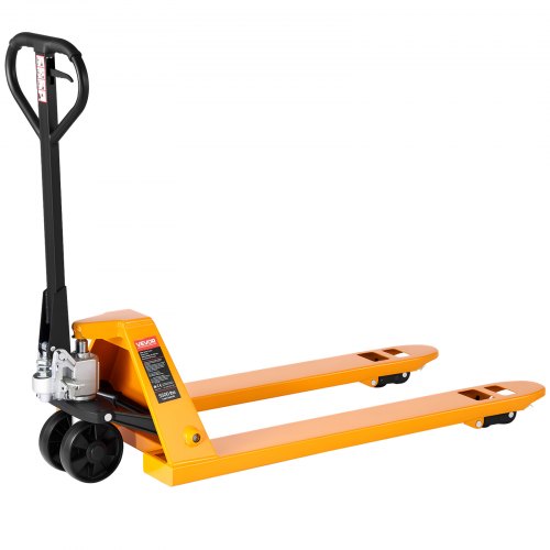 VEVOR Pallet Jack, 2.5T Load Capacity, Manual Pallet Truck with 122L x 68.6W cm Forks for Material Handling, 85-180 mm Fork Lift Height Range, Suitable for Warehouse, Supermarket, Manufacturing