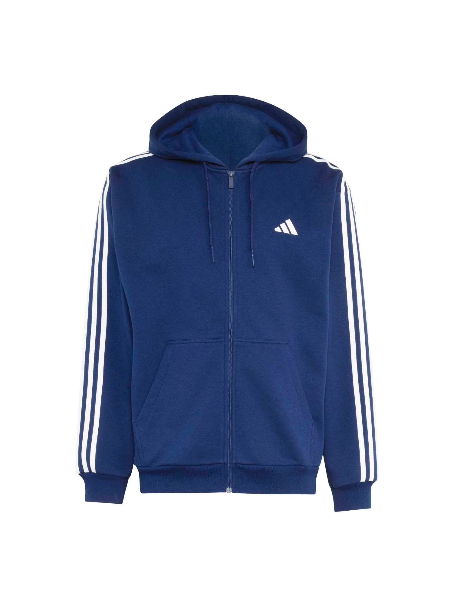 ADIDAS SPORTSWEAR Urheilullinen collegetakki tummansininen / valkoinen