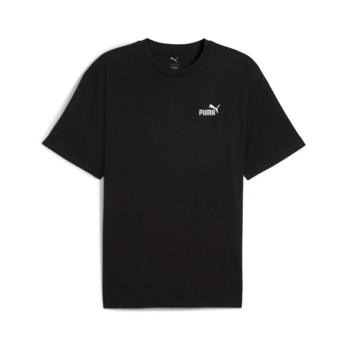 PUMA ESS Relaxed Small No. 1 Logo SS Tee K. L Musta Miehet