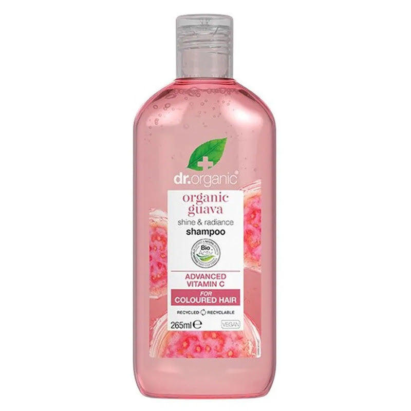 Dr. Organic Guava Shampoo värjätyille hiuksille 265 ml
