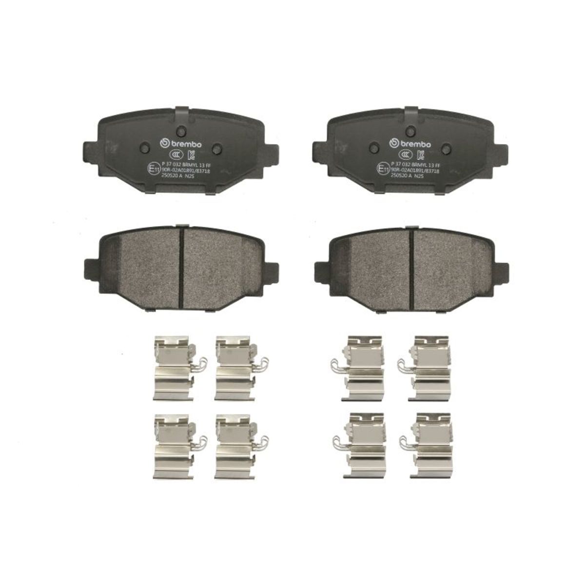 Jarrupalat, levyjarru BREMBO P 37 032