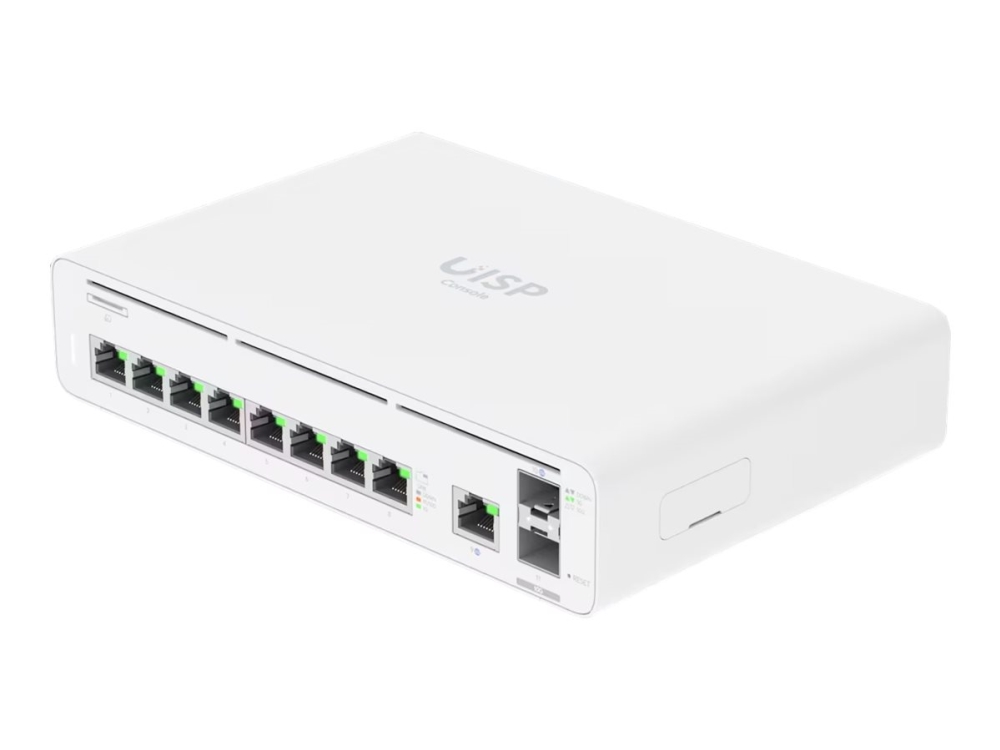 Ubiquiti UISP Console, Valkoinen, 1U, Metalli, ARM Cortex, Cortex-A57, 1700 MHz
