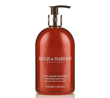 Baylis & Harding käsisaippua - Mustapippuri & Ginseng 500ml