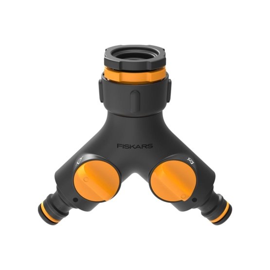 Fiskars -Kaksoishanaliitin Kaksi Lähtöä