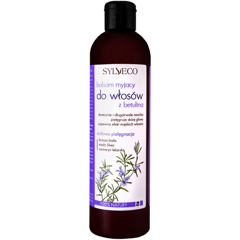 Puhdistava shampoo Sylveco koivunbetuliinilla 300 ml