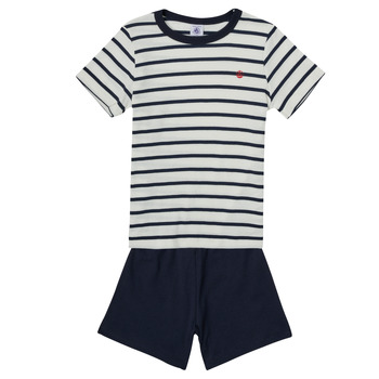 PETIT BATEAU Setti tummansininen / valkoinen