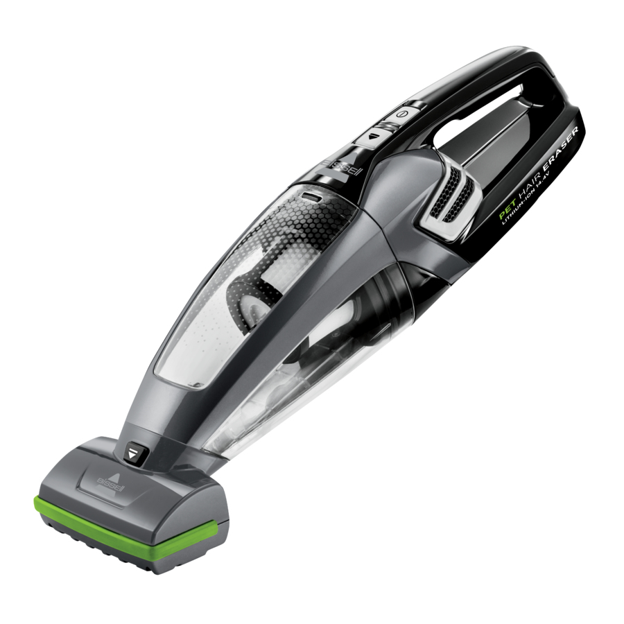 Bissell Rikkaimuri Pet Hair Eraser 2278N - vacuum cleaner - cordless - handheld - 1 battery included charger - black