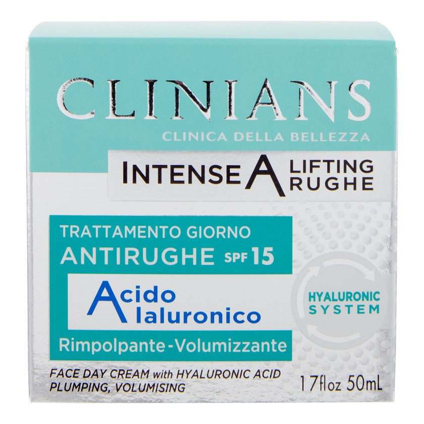 Clinians Intense A Lifting Rypyt Päivä Korjaava Hoito Retinolilla ja Karnosinilla 50 ml