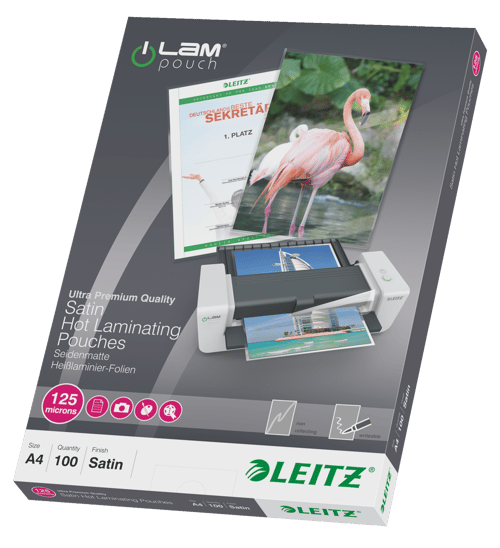 Leitz Laminointitasku A4 125 mic. 100kpl