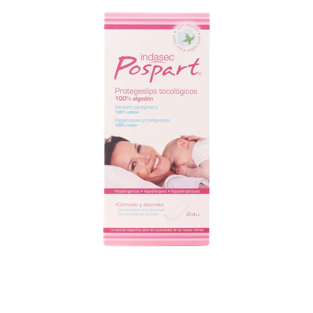 Indasec Pospart Tocological Pantilyner 100% puuvillaa 24 kpl
