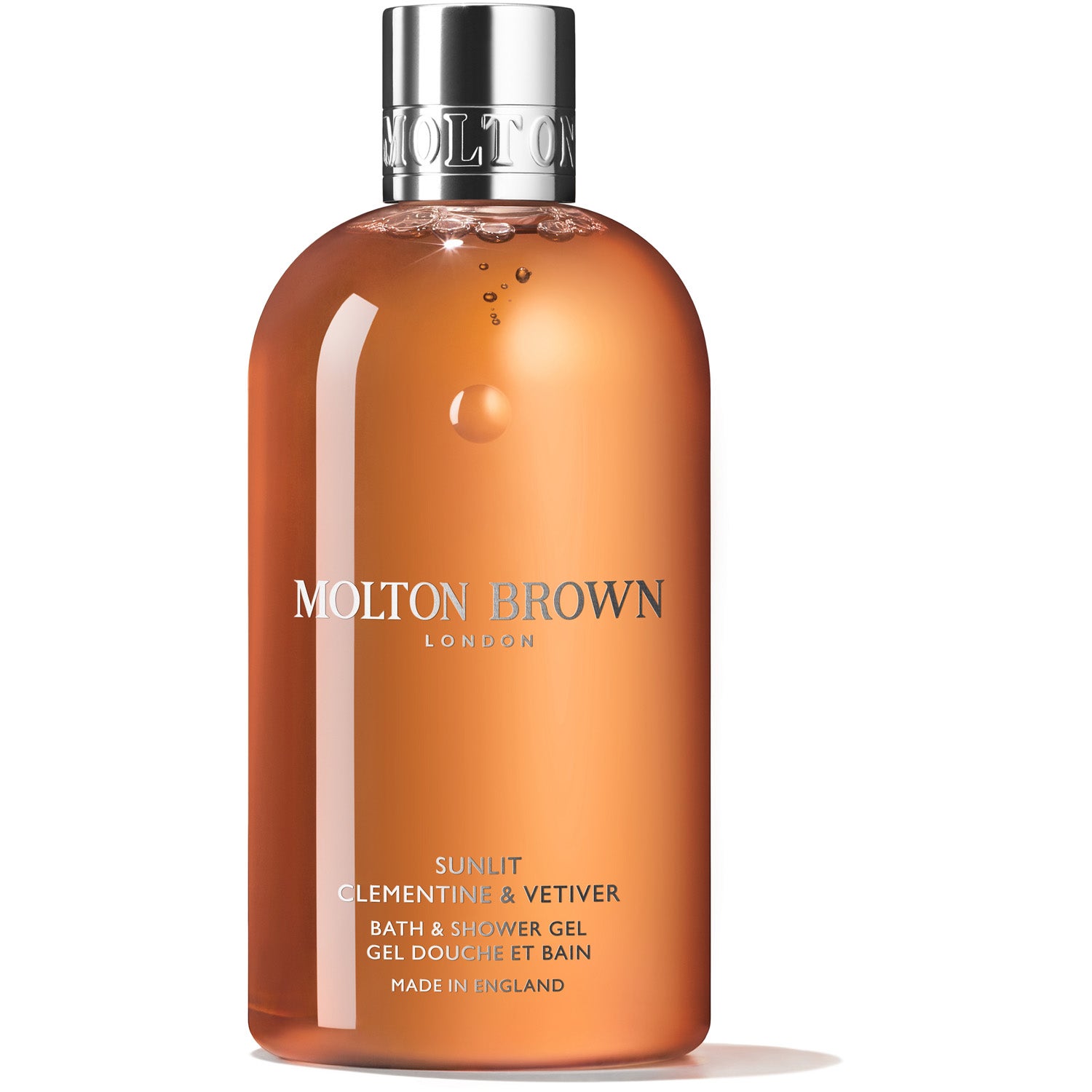 Molton Brown Sunlit Clementine & Vetiver Bath & Shower Gel 300 ml