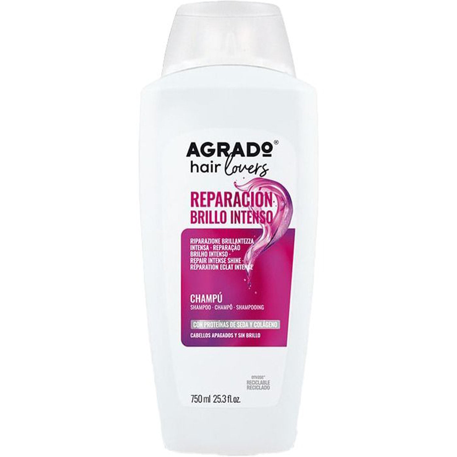 Agrado Prof Brillo Intenso Shampoo 750ml