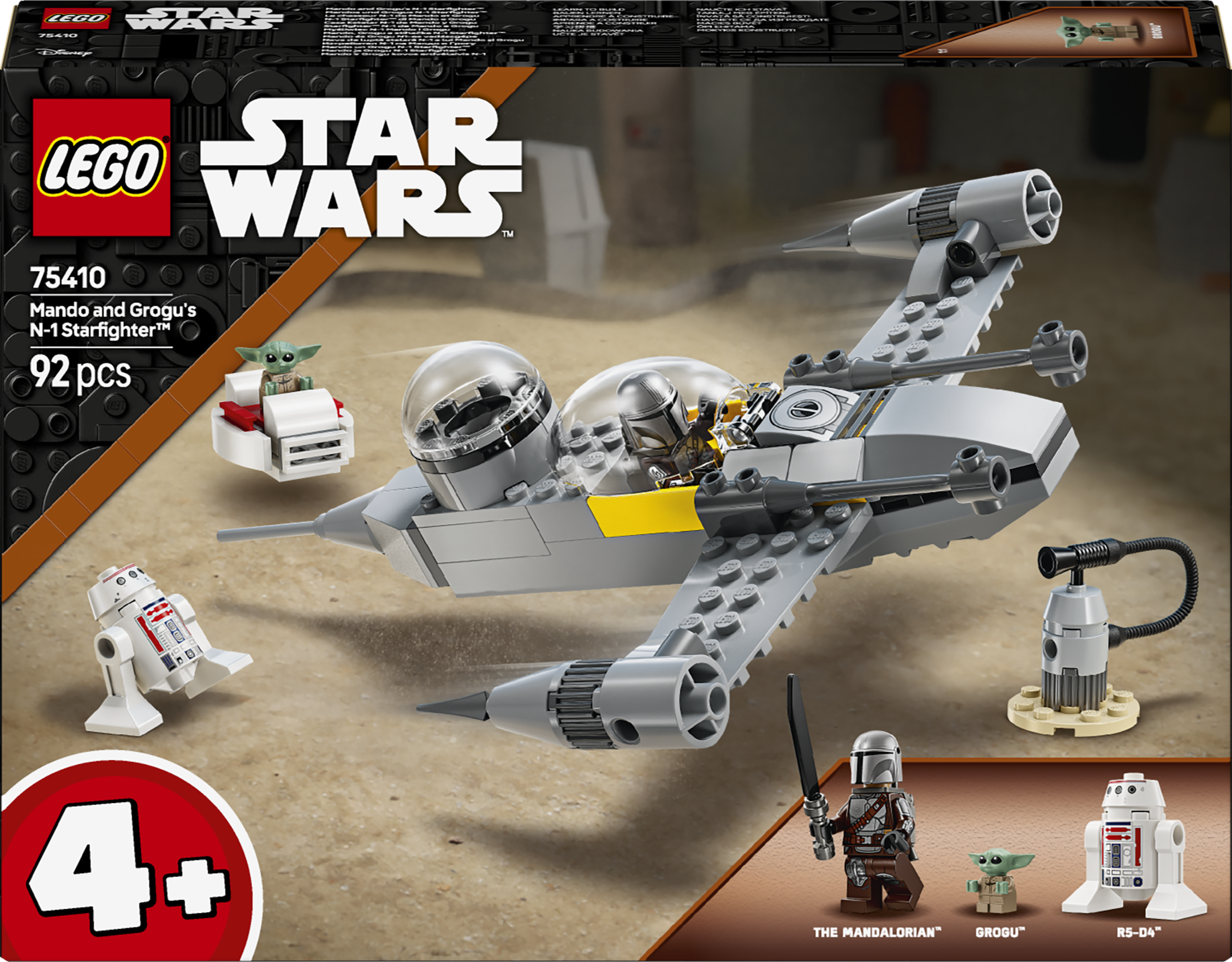 LEGO Star Wars TM - Mandon ja Grogun N-1-tähtihävittäjä (75410)
