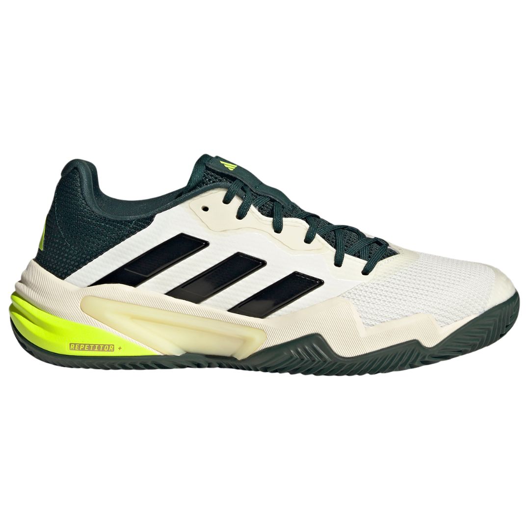 Adidas Barricade 13 Clay Off White/Core Black/Aurora Ivy
