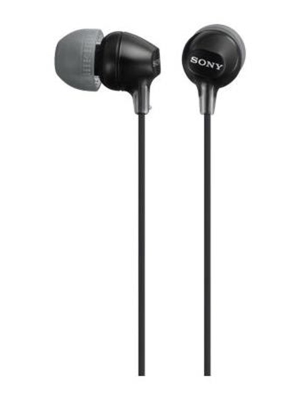 Sony MDR-EX15LP - In-ear - Musta