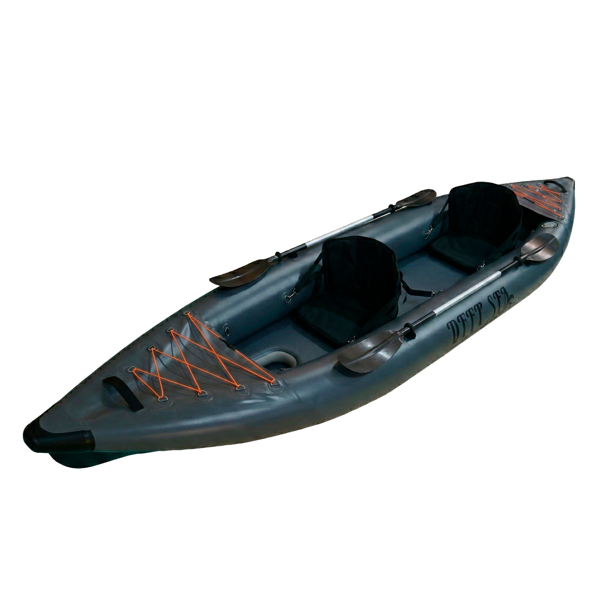 Ilmatäytteinen kajakki DS Double 415 cm, Deep Sea