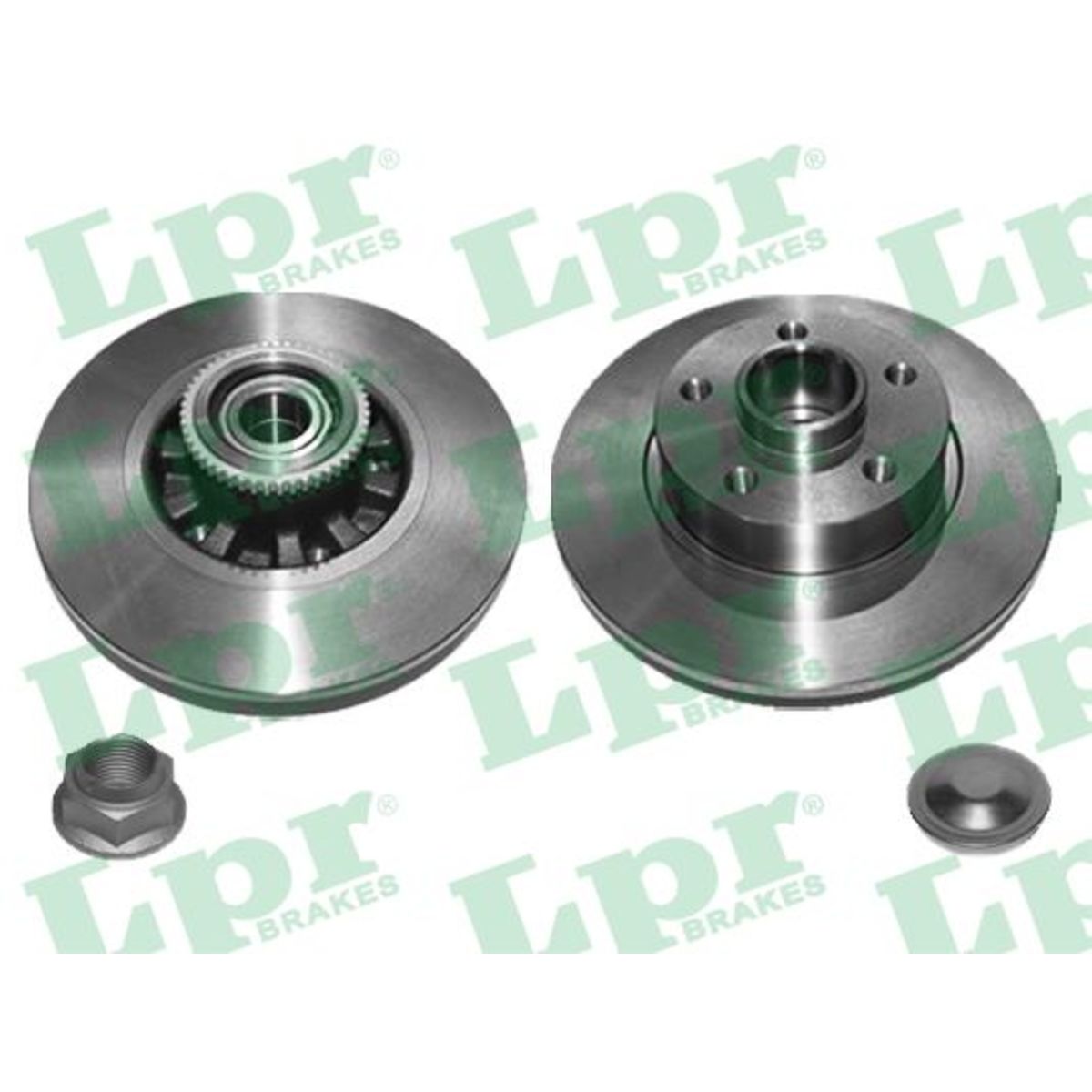 Jarrulevy LPR R1072PCA