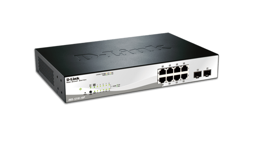 D-Link DGS-1210-10P Smart+ Managed Gigabit Switch