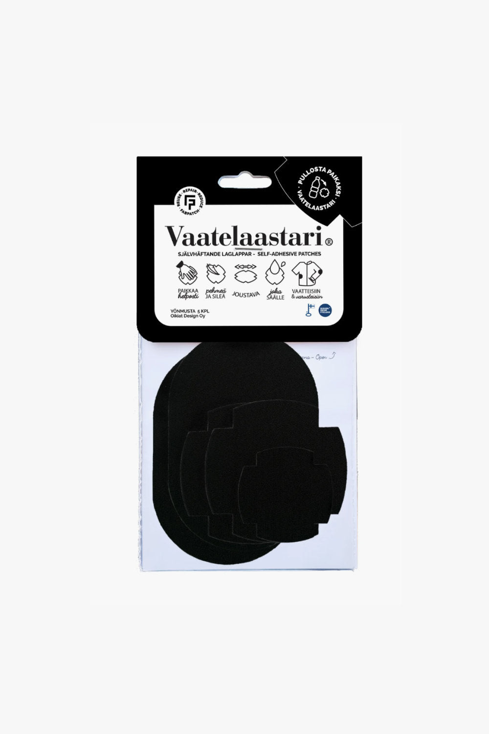 FabPatch Vaatelaastari korjaus