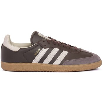 ADIDAS ORIGINALS Matalavartiset tennarit 'Samba' kerma / suklaa / mokka