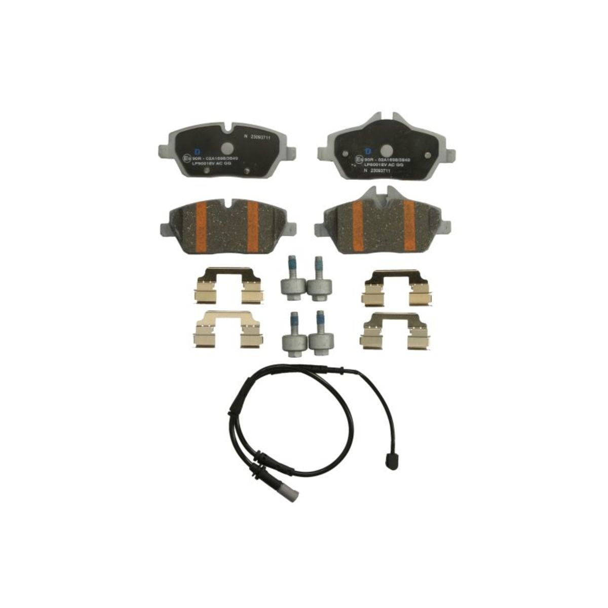 Jarrupalat, levyjarru DELPHI LP5001EV