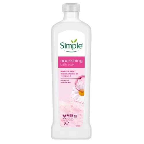 Simple Kind to Skin Nourishing Kylpyvaahto - 1000 ml