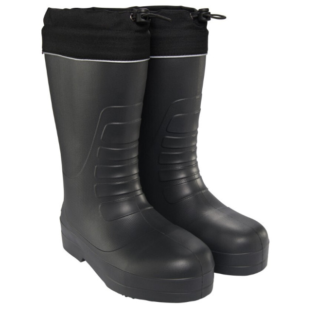 Viking Norse Tall Boot Unisex kumisaappaat, tummanharmaa/musta