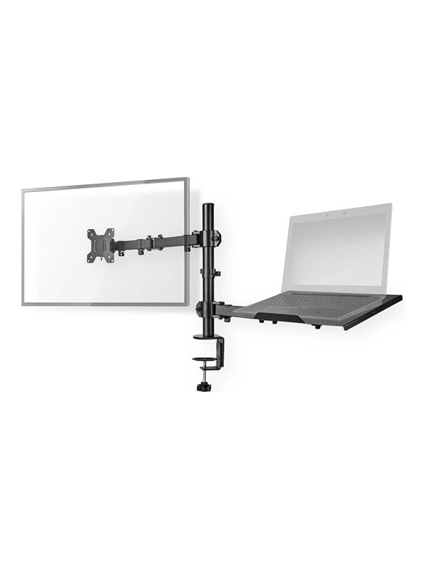 Nedis Monitorin Pöytäteline | Notebook | 1 näyttö | 15 - 32 " | 75x75 / 100x100 | Interaktiivinen