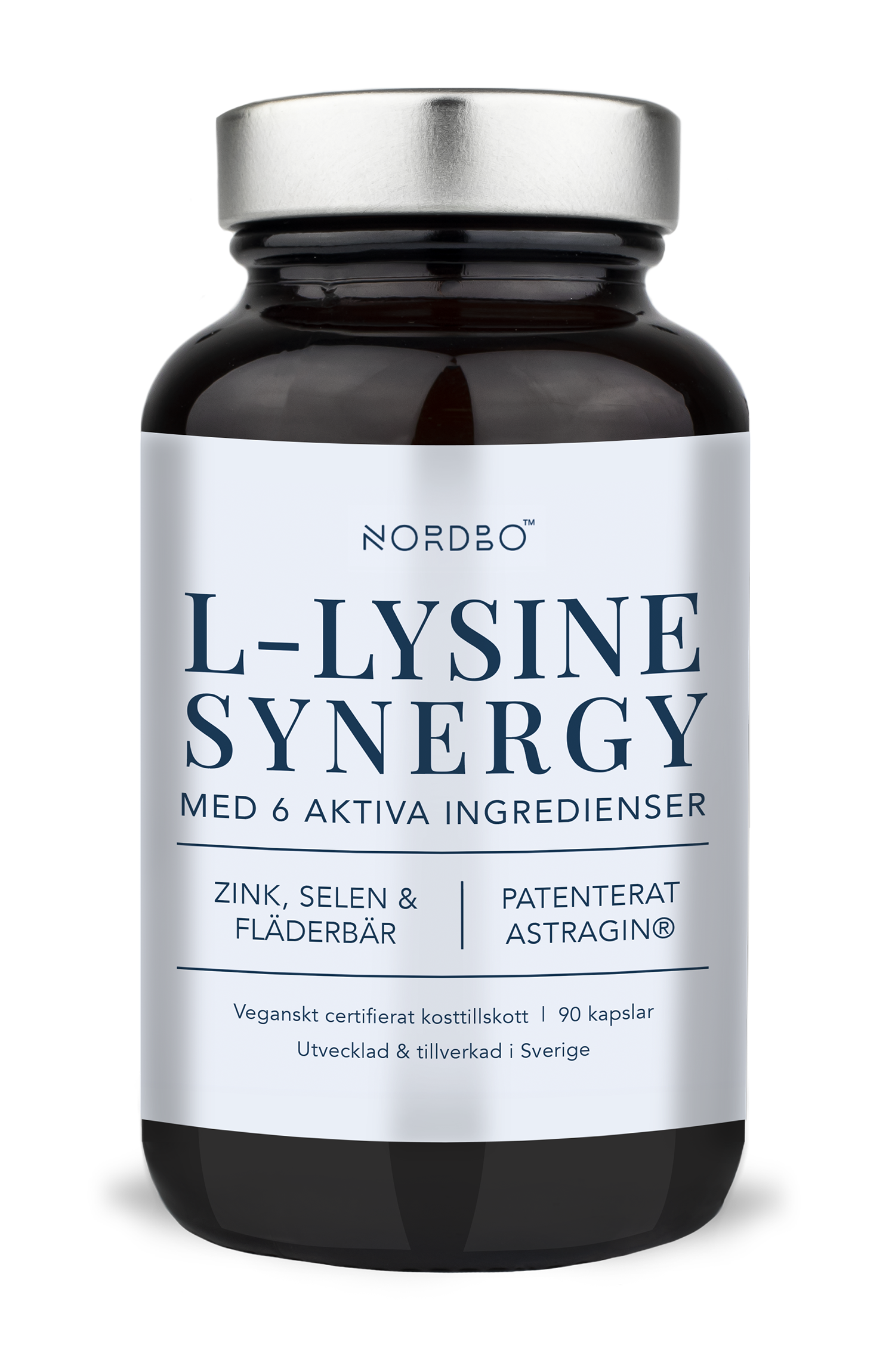 Nordbo L-Lysine Synergy 90 kaps