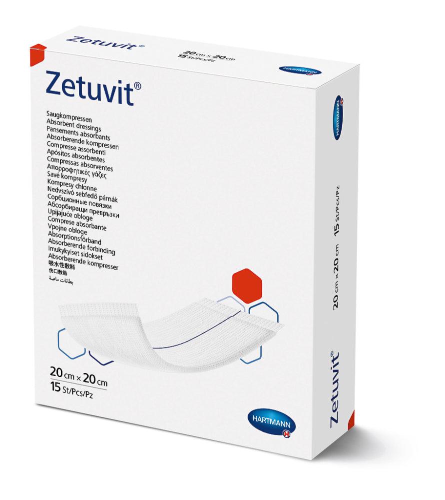 Zetuvit Imevä sidos 10x10cm 30 kpl tehdaspuhdas