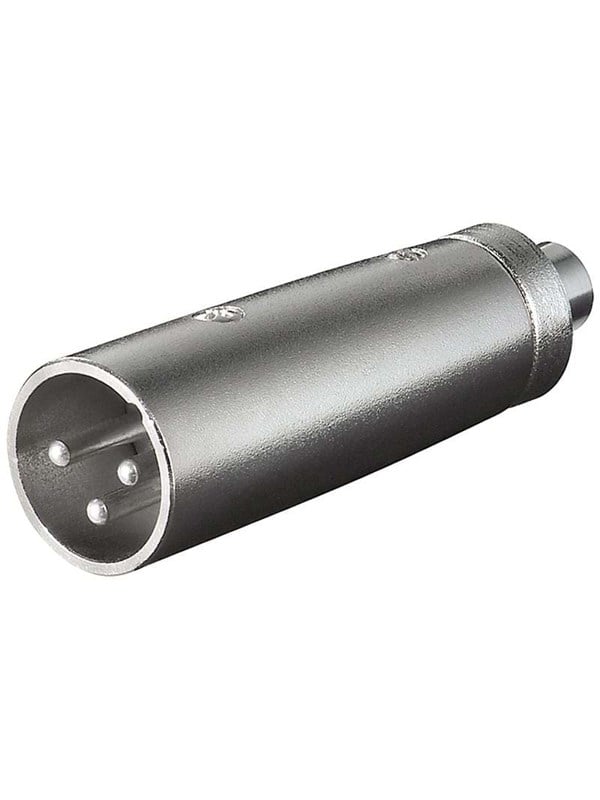 Goobay XLR-uros RCA-naaras adapteri