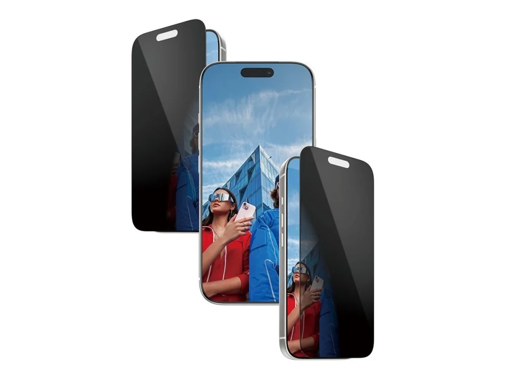 PanzerGlass 2-Way Privacy Screen Protector iPhone 17 Pro | Ultra-Wide Fit w. EasyAligner