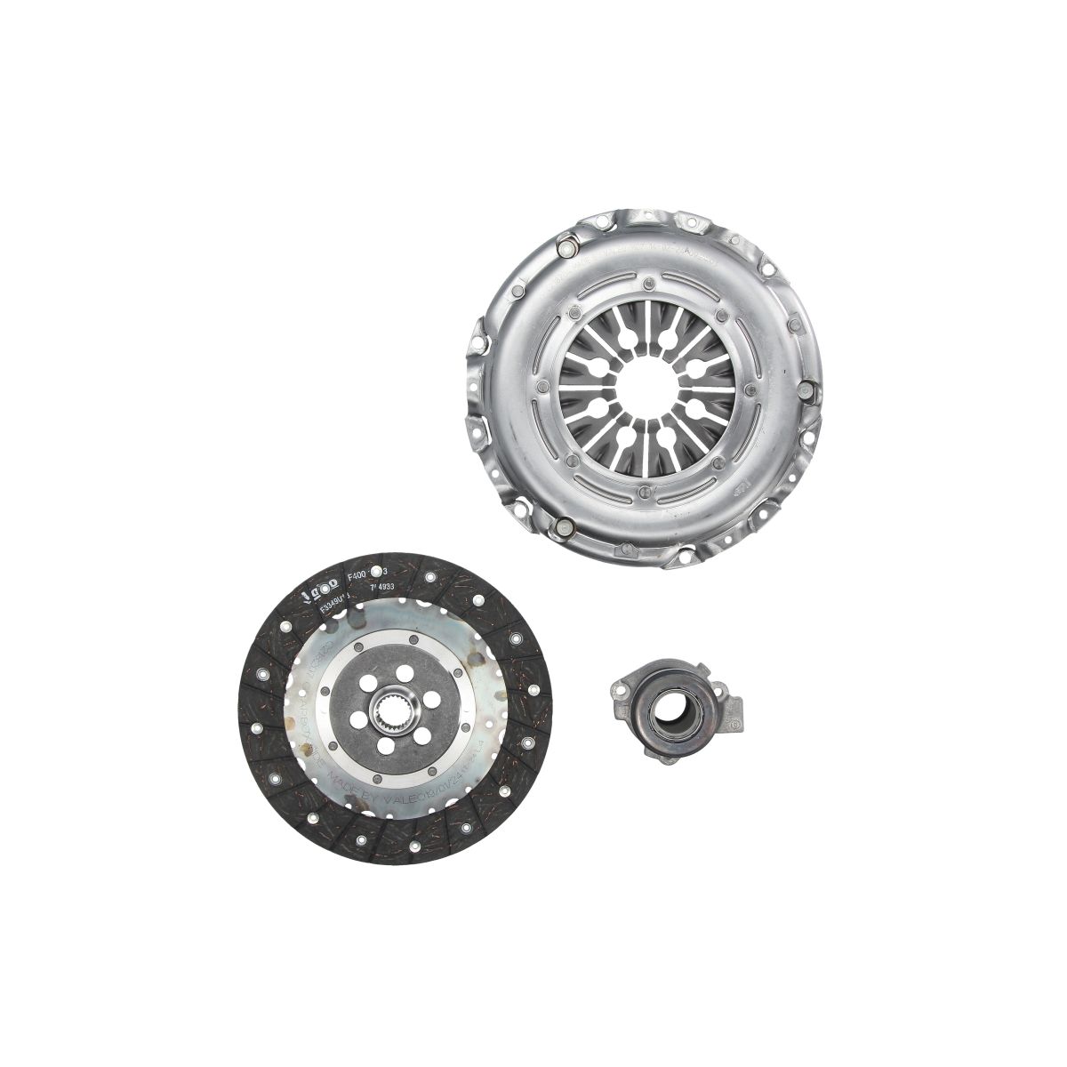 Kytkinpaketti VALEO 834612