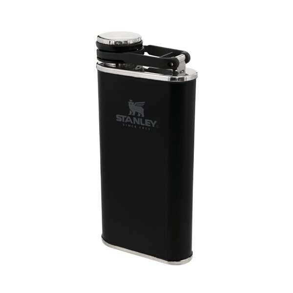 Stanley Classic Wide Mouth Flask -taskumatti, 0,23 l, mattamusta