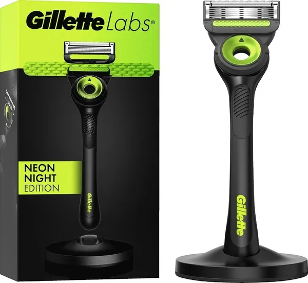 Gillette Labs Neon Night -partahöylä