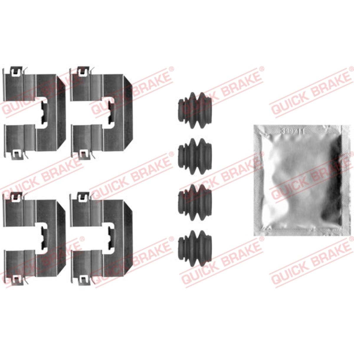 Jarrupalojen asennussarja QUICK BRAKE 109-0080