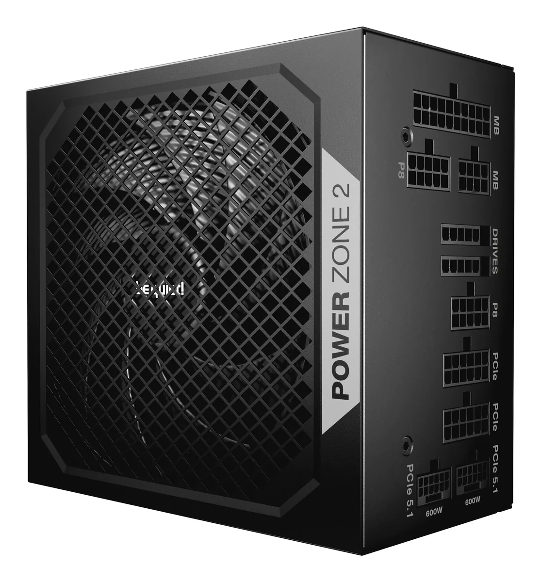 be quiet! POWER ZONE 2 1200 Virtalähde - 1200 Watt - 140 mm - ATX 3.1 - 80 Plus Platina sertifioitu