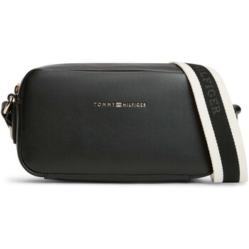 TOMMY HILFIGER Olkalaukku 'ESSENTIAL' musta