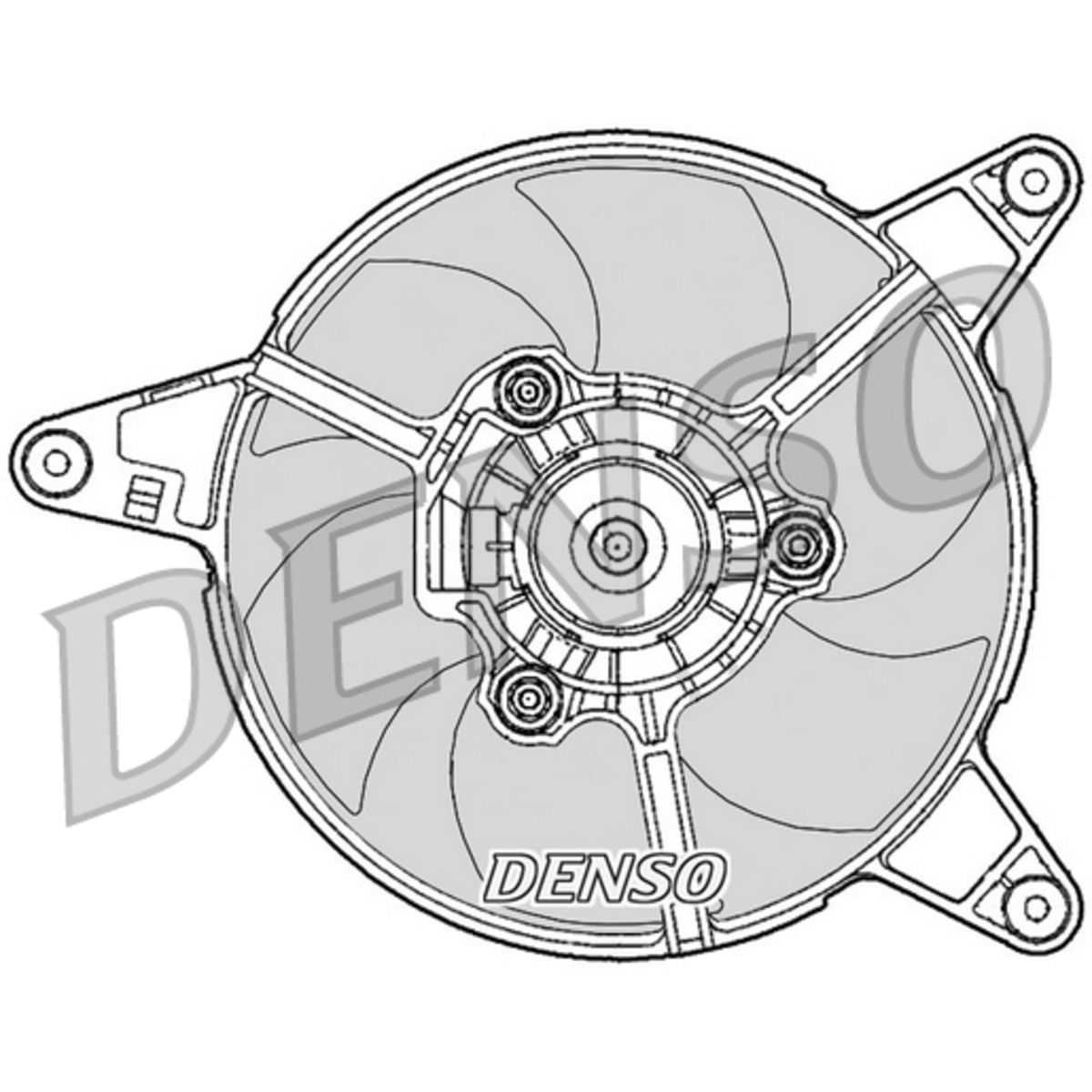 Jäähdyttimen tuuletin DENSO DER09090