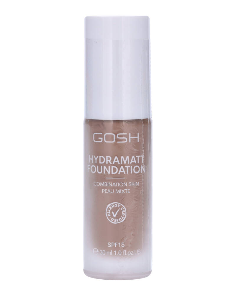 GOSH Hydramatt Foundation Medium Dark - Yellow/Cold Undertone 014N - 30 ml