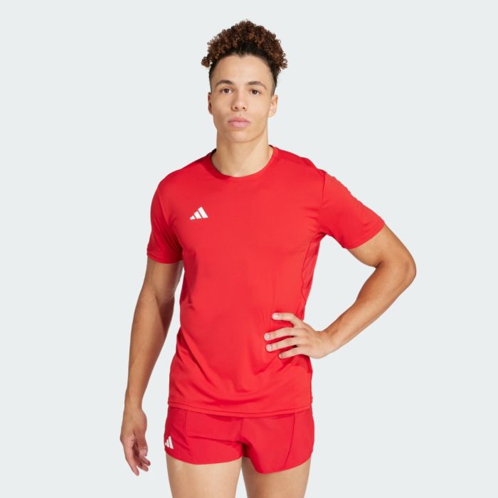 adidas Adizero Juoksupaita K. M Punainen – Kevyt ja hengittävä t-paita juoksijoille, täydellinen suorituskykyyn