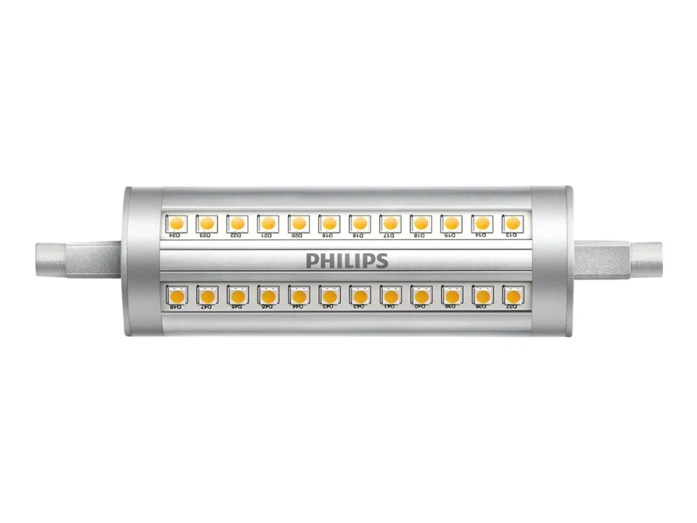 Philips Lamppu 100W R7S, 14 W, 100 W, R7s, 1600 lm, 15000 h, Valkoinen